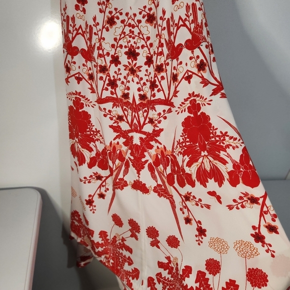 Scanlan Theodore Silk Dress, Size 4 - Picture 2 of 10